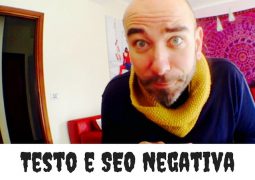 SEO Negativa e testo copiato