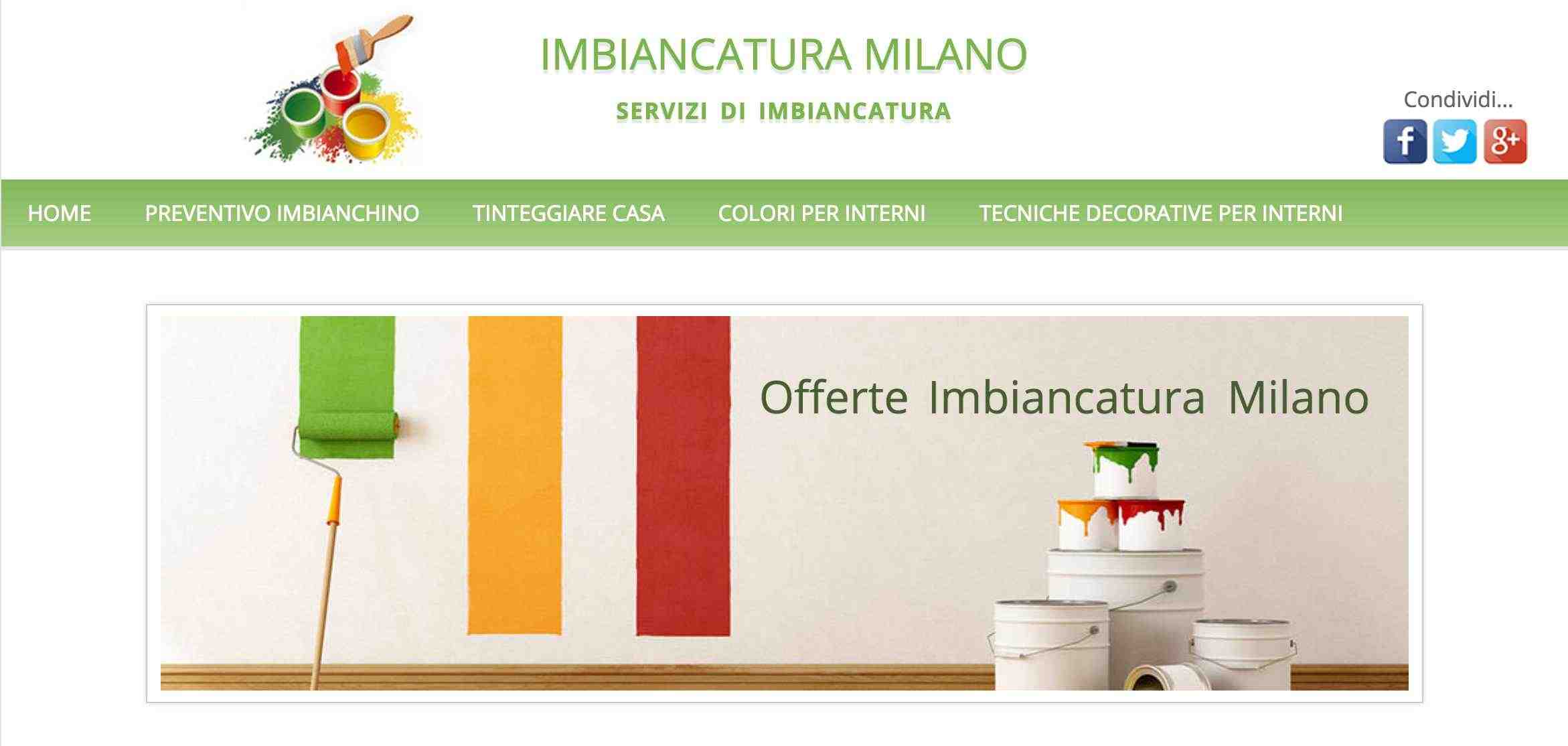 imbiancatura milano