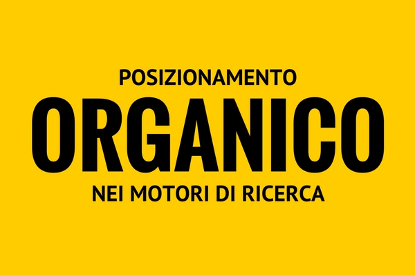 posizionamenro organico nei motori di ricerca