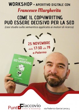 Workshop SEO a Palermo 25 novembre 2016
