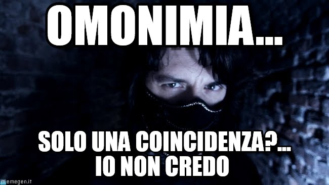 omonimi e omologhi nella seo